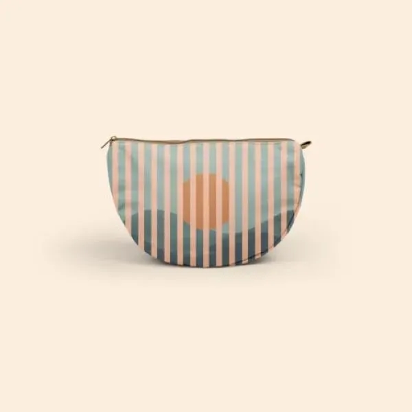 The Wedge is a half-moon shaped gusseted 4CP Nylon Taslan pouch... from ASI 74710 Numo