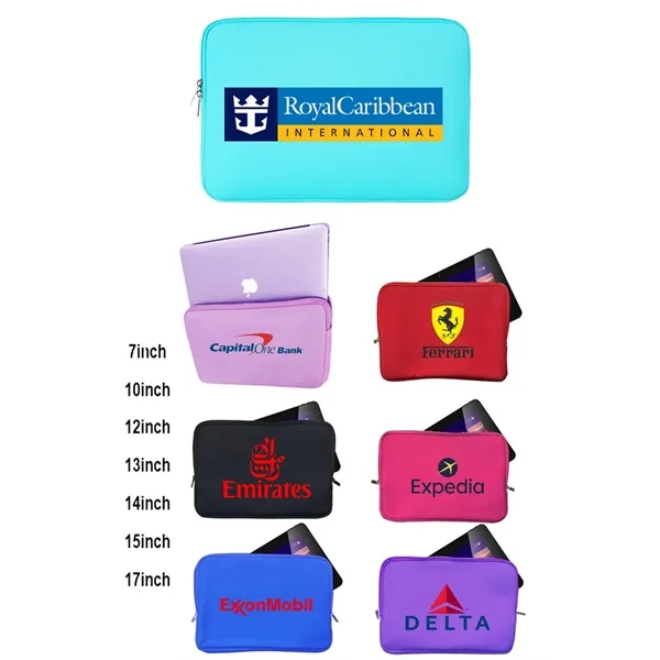 Neoprene Sleeve Zippered Case for 13" Laptop or Tablet.... from ASI 79909 Promotek