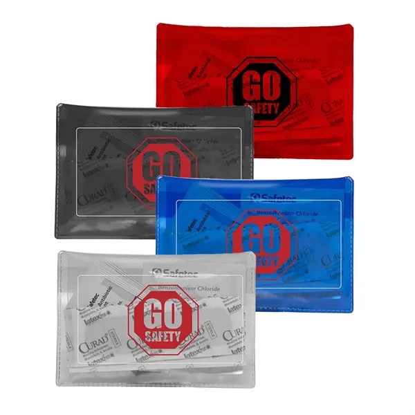 On the go first aid kit. Bandages, Antiseptic Towelette, Triple Antibiotic... from ASI 90859 Tempo Industries Inc / Tempo Tempoline