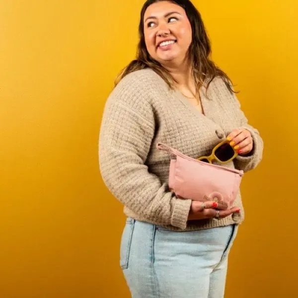 A small rectangular pouch with a zipper closure and a handy... from ASI 74710 Numo