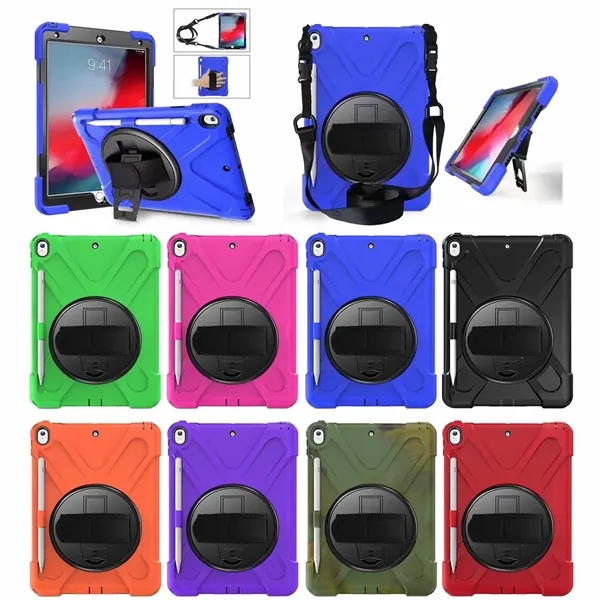 This iPad Pro 10.5" Rotating Case with Hand Strap comes in... from ASI 79909 Promotek / Promotek™
