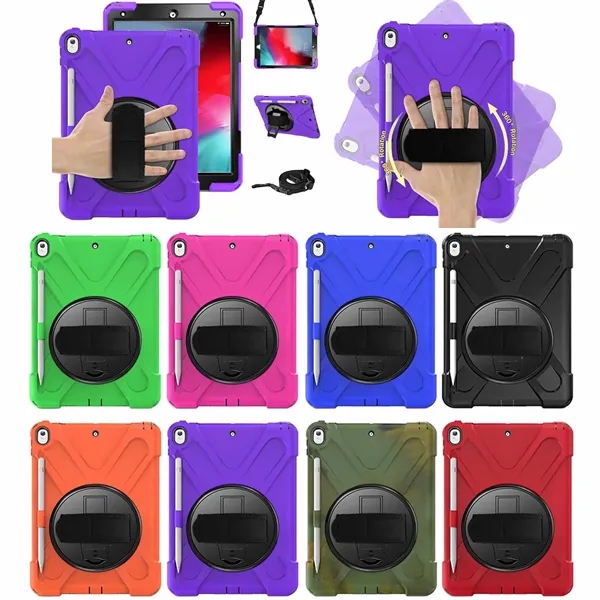 This iPad Pro 10.5" Rotating Case with Hand Strap comes in... from ASI 79909 Promotek / Promotek™