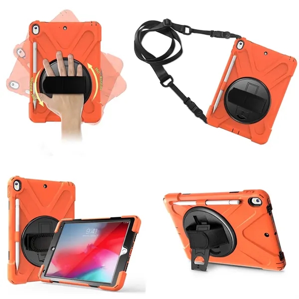 This iPad Pro 10.5" Rotating Case with Hand Strap comes in... from ASI 79909 Promotek / Promotek™
