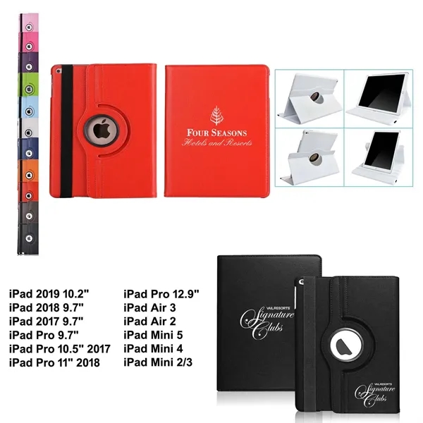 This iPad Pro 10.5" Rotate Leatherette Case (Black) comes with a... from ASI 79909 Promotek / Promotek™