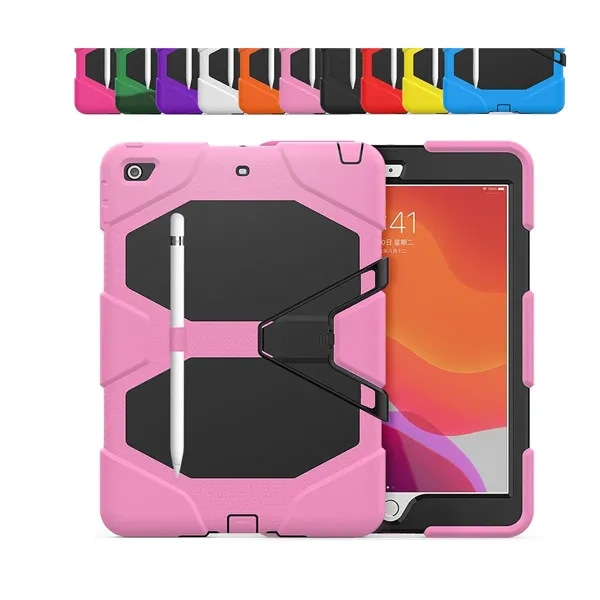 This iPad 10.2" Shockproof case is available in Pink color.... from ASI 79909 Promotek / Promotek™