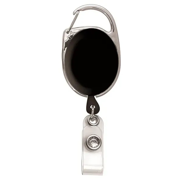 30" retractable, carabiner-style badge reel made from ABS plastic.... from ASI 62660 Innovation Line