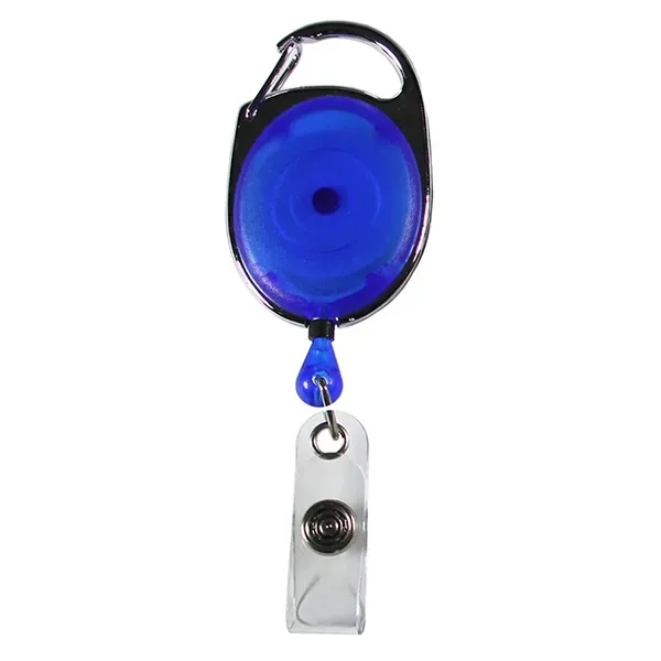 30" retractable, carabiner-style badge reel made from ABS plastic.... from ASI 62660 Innovation Line