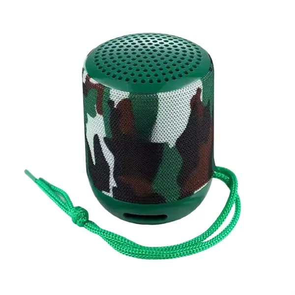 Mini waterproof wireless Bluetooth speaker plus full color sticker on 1... from ASI 37218 Athena Promo (tm)