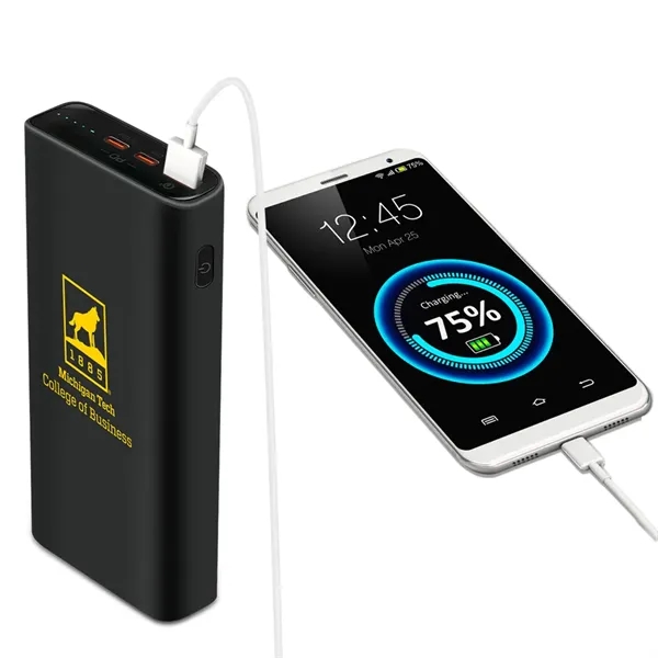 65 Watts laptop power bank charges a laptop, a tablet, and... from ASI 90154 Sunjoy Group Inc