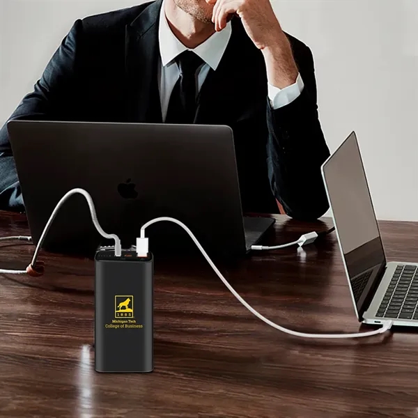 65 Watts laptop power bank charges a laptop, a tablet, and... from ASI 90154 Sunjoy Group Inc