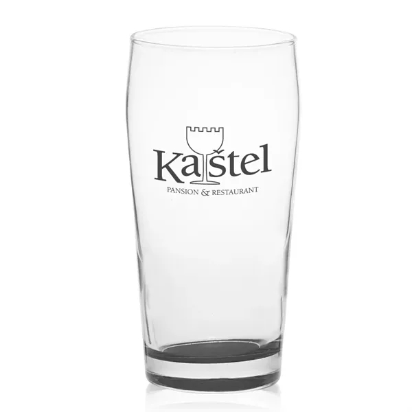 20 oz. Willie Becher-style pint glass for enjoying beer and other... from ASI 39552 BEL Promo