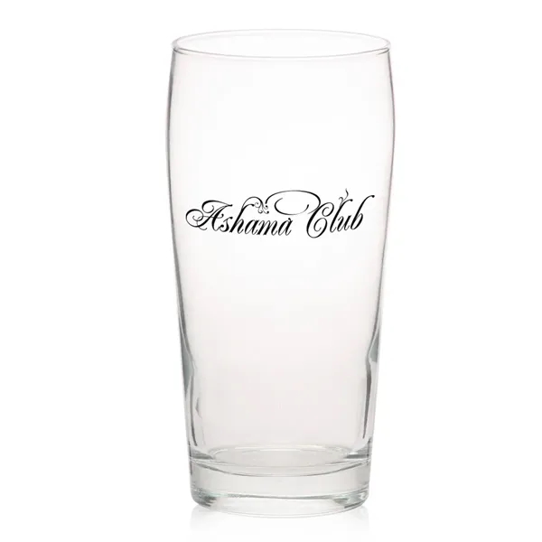 20 oz. Willie Becher-style pint glass for enjoying beer and other... from ASI 39552 BEL Promo