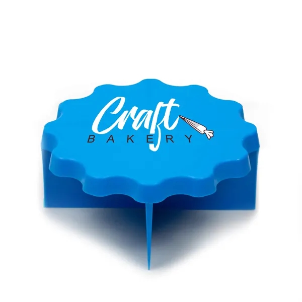 Cookie cutter with large imprint area and cuts cookie into 4... from ASI 54040 Fey Promo