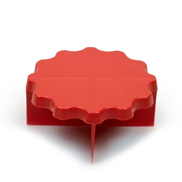 Cookie cutter with large imprint area and cuts cookie into 4... from ASI 54040 Fey Promo