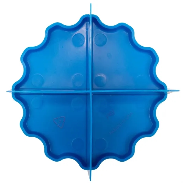 Cookie cutter with large imprint area and cuts cookie into 4... from ASI 54040 Fey Promo