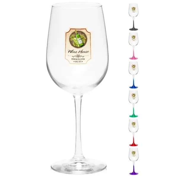 Clear tall wine glass with slender glass design, 16 oz.... from ASI 39552 BEL Promo