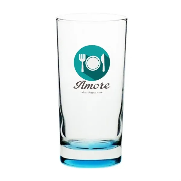 Clear 12.5 oz tall beverage glass with smooth rim and slightly... from ASI 39552 BEL Promo