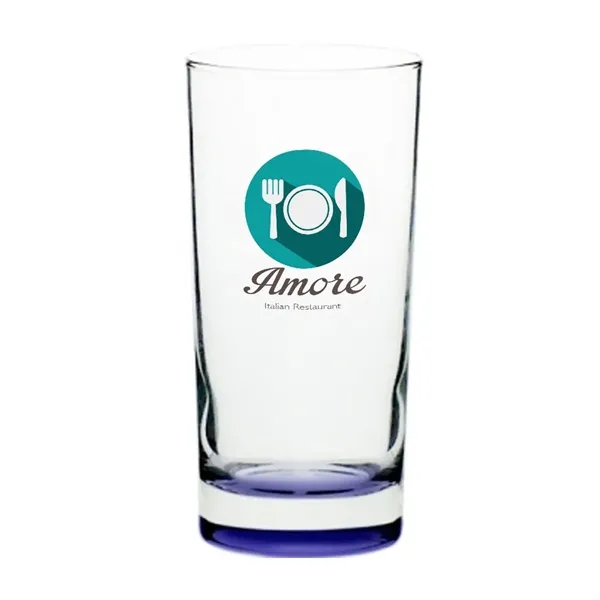 Clear 12.5 oz tall beverage glass with smooth rim and slightly... from ASI 39552 BEL Promo