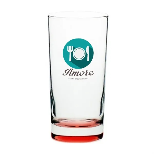Clear 12.5 oz tall beverage glass with smooth rim and slightly... from ASI 39552 BEL Promo