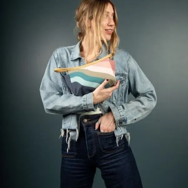 A rectangular pouch with a zipper closure and a handy little... from ASI 74710 Numo