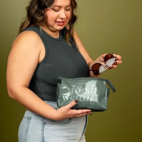 This is a medium rectangular pouch with a zipper closure and... from ASI 74710 Numo