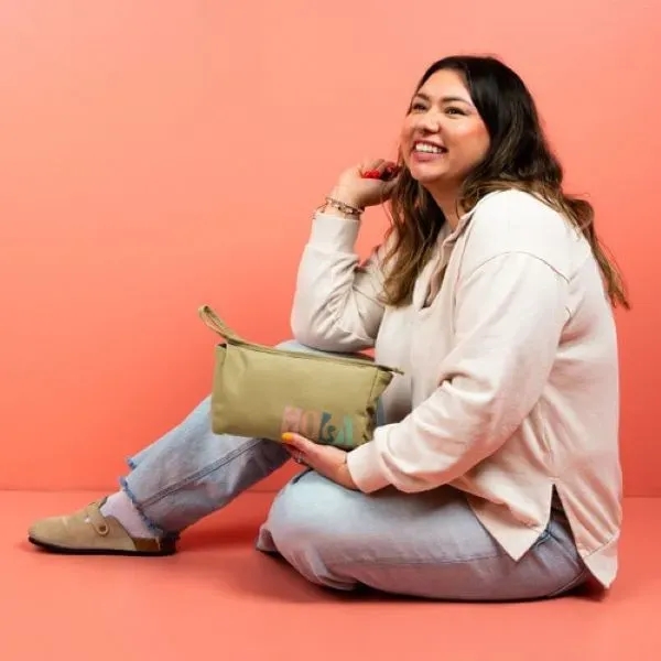 A large rectangular pouch with a zipper closure and a handy... from ASI 74710 Numo