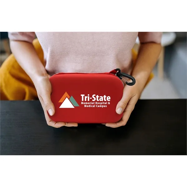 First aid kit with a zippered case, bandages, gauze pads, ice... from ASI 84514 Safety Made