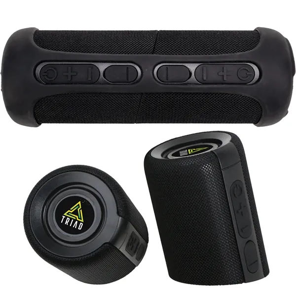 Use as 2 speakers or one with a unique twist connection... from ASI 61966 HPG / OrigAudio HPG Gold