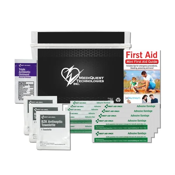 Basic first aid kit with everything needed for cuts and scrapes.... from ASI 80882 Ready 4 Kits / Ready 4 Kits