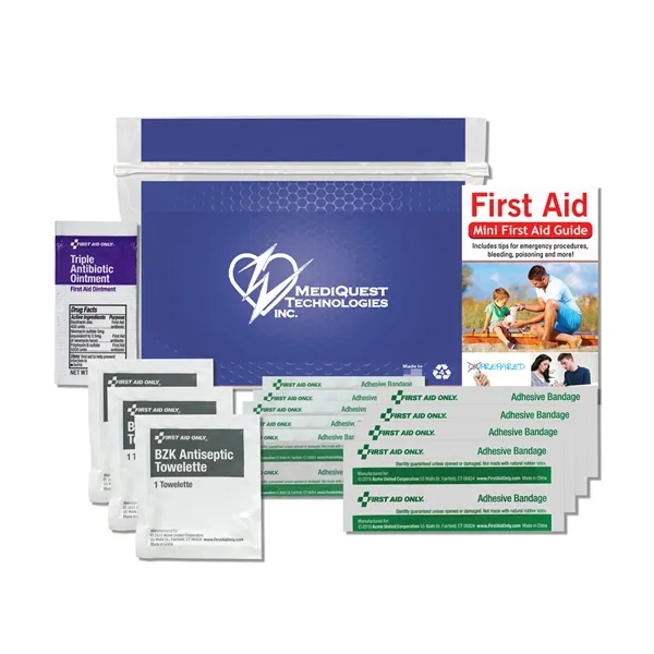 Basic first aid kit with everything needed for cuts and scrapes.... from ASI 80882 Ready 4 Kits / Ready 4 Kits