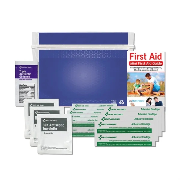 Basic first aid kit with everything needed for cuts and scrapes.... from ASI 80882 Ready 4 Kits / Ready 4 Kits