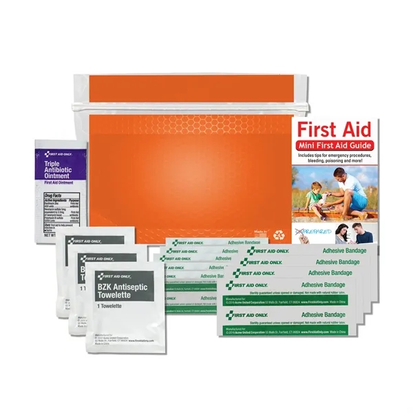 Basic first aid kit with everything needed for cuts and scrapes.... from ASI 80882 Ready 4 Kits / Ready 4 Kits