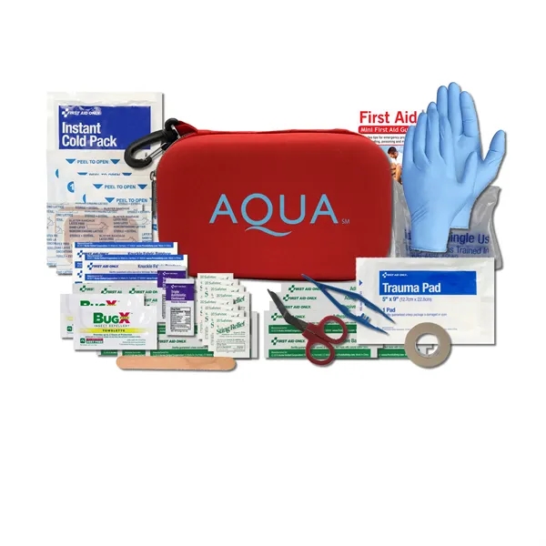 Compact first aid kit with quality supplies and car essentials.... from ASI 80882 Ready 4 Kits / Ready 4 Kits