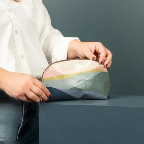 Glam Clam is a medium-size gusseted pouch with a curve, edge... from ASI 74710 Numo