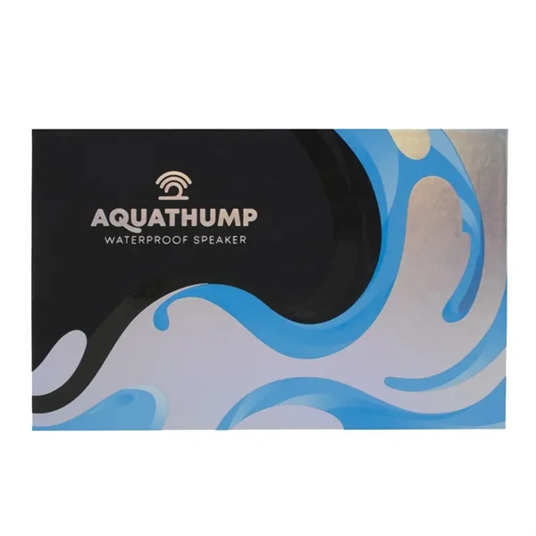 The Aquathump wireless speaker is IPX7 waterproof and can be submerged... from ASI 61966 HPG / OrigAudio