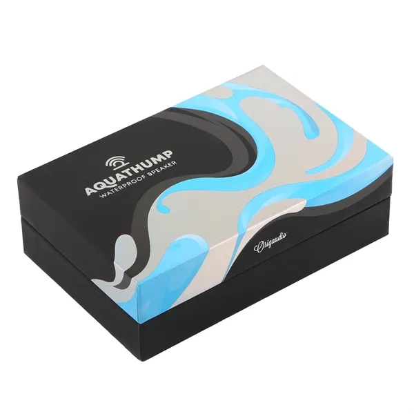 The Aquathump wireless speaker is IPX7 waterproof and can be submerged... from ASI 61966 HPG / OrigAudio