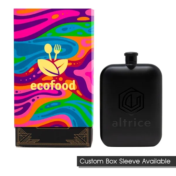 Single wall stainless steel flask. Sleek matte black finish and screw... from ASI 61966 HPG / OrigAudio HPG Gold