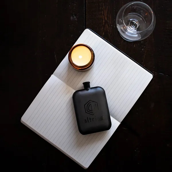 Single wall stainless steel flask. Sleek matte black finish and screw... from ASI 61966 HPG / OrigAudio HPG Gold