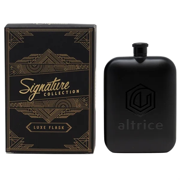 Single wall stainless steel flask. Sleek matte black finish and screw... from ASI 61966 HPG / OrigAudio HPG Gold