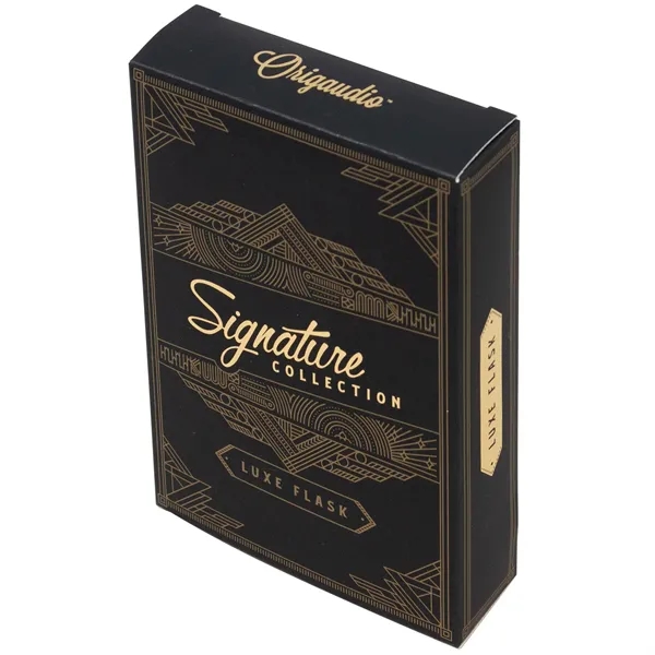 Single wall stainless steel flask. Sleek matte black finish and screw... from ASI 61966 HPG / OrigAudio HPG Gold