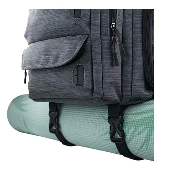 A 15in smart laptop backpack bag that's fashionable, durable, and practical... from ASI 61966 HPG / OrigAudio