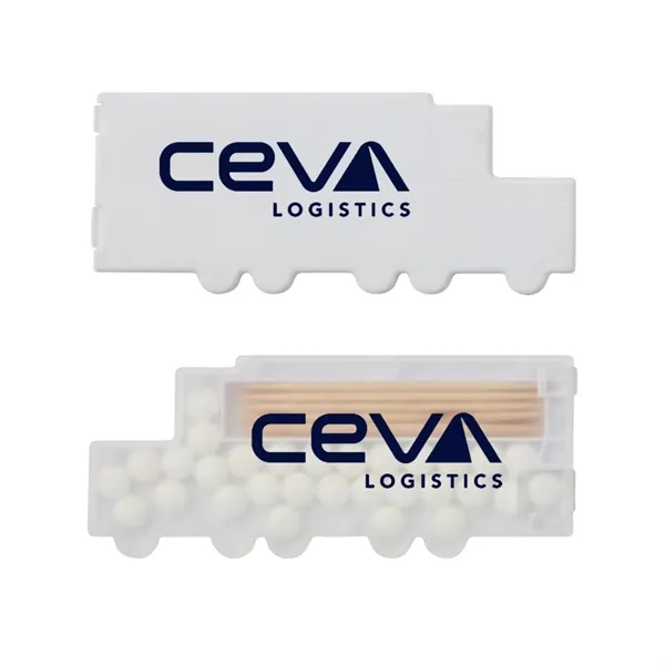 1/4" x 4" x 2 3/8" tractor trailer-shaped box with 30... from ASI 63549 Jornik Manufacturing Corp / Jornik