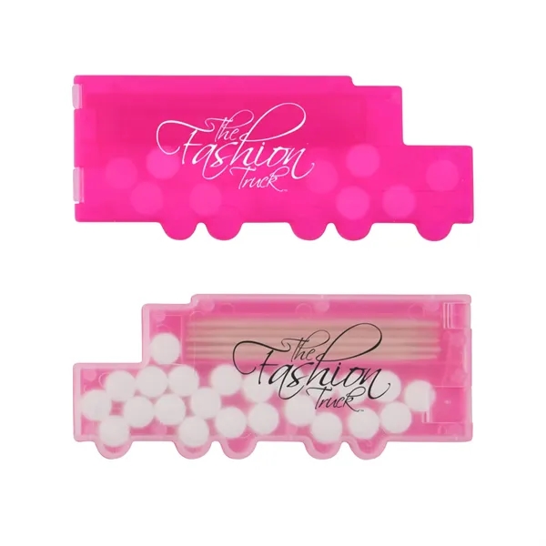 1/4" x 4" x 2 3/8" tractor trailer-shaped box with 30... from ASI 63549 Jornik Manufacturing Corp / Jornik