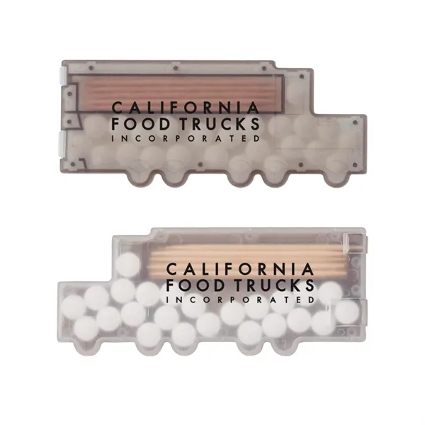 1/4" x 4" x 2 3/8" tractor trailer-shaped box with 30... from ASI 63549 Jornik Manufacturing Corp / Jornik