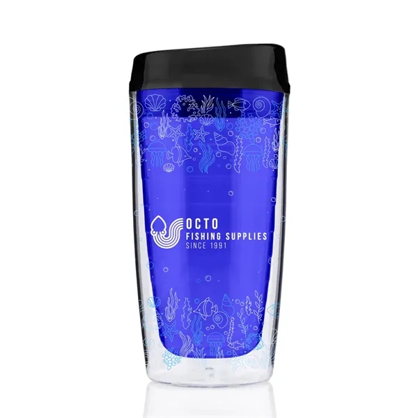 18 oz. double wall insulated plastic tumbler with push on lid.... from ASI 57800 Gordon Sinclair / Gordon Sinclair®