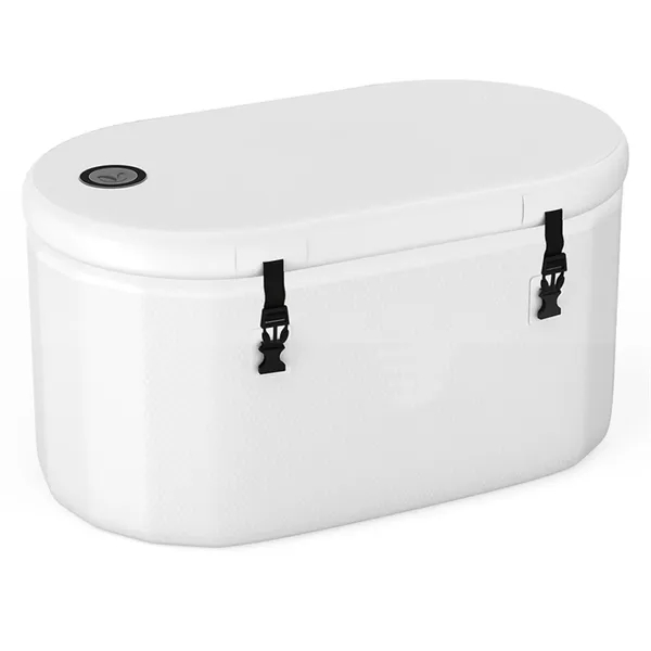 Durable PVC inflatable cold plunge with custom imprint, perfect for recovery... from ASI 72657 Active Life Promo / Apres Ski Active Life