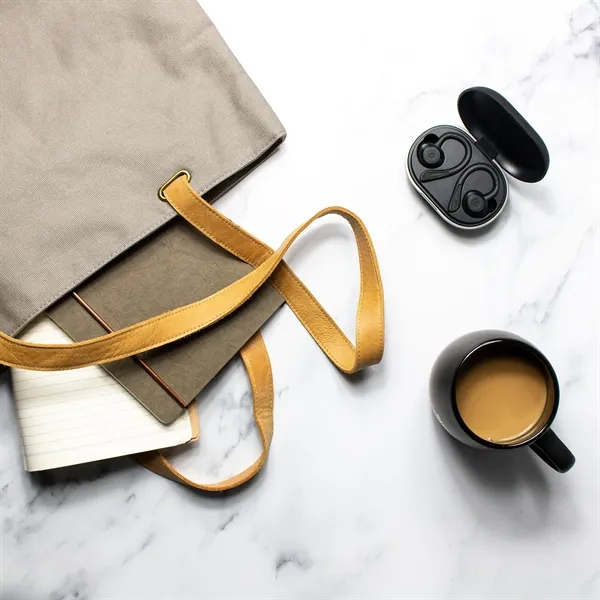 Comfortable and secure waterproof earbud design. Custom, protective case stores and... from ASI 61966 HPG / OrigAudio