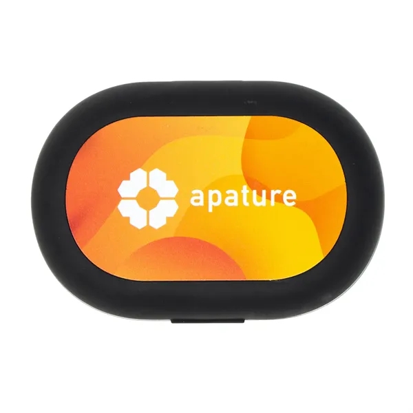 Comfortable and secure waterproof earbud design. Custom, protective case stores and... from ASI 61966 HPG / OrigAudio