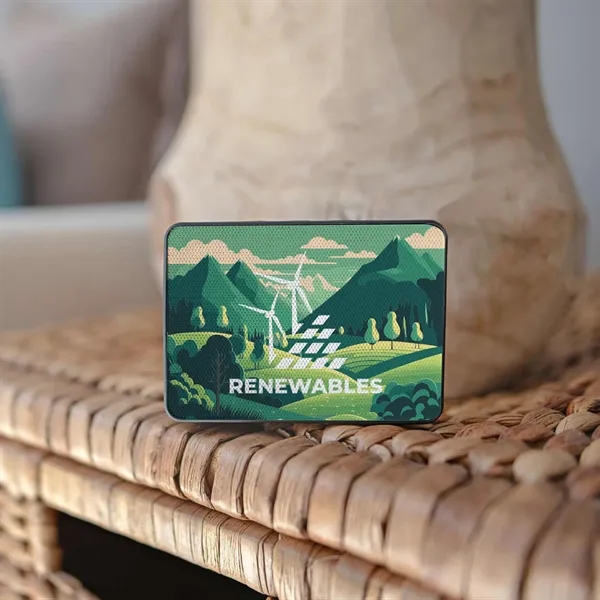 High Quality Wireless Speaker with two large sides to imprint... from ASI 61966 HPG / OrigAudio HPG Gold