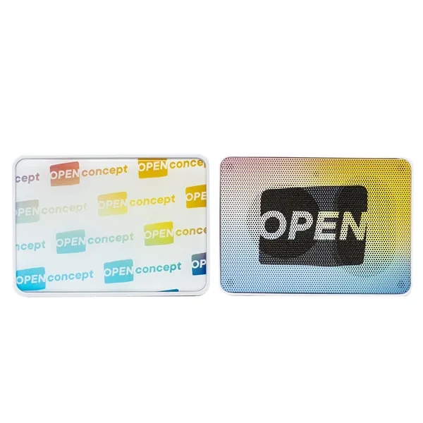 High Quality Wireless Speaker with two large sides to imprint... from ASI 61966 HPG / OrigAudio HPG Gold